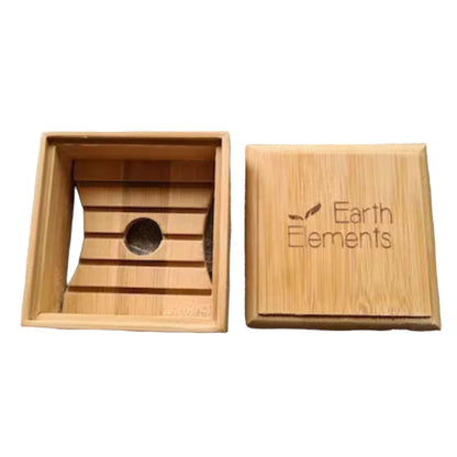 Bamboo Soap Dish With Lid