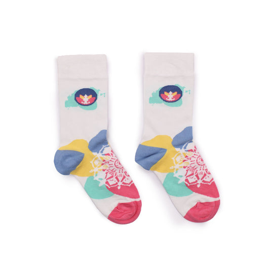 white bamboo socks